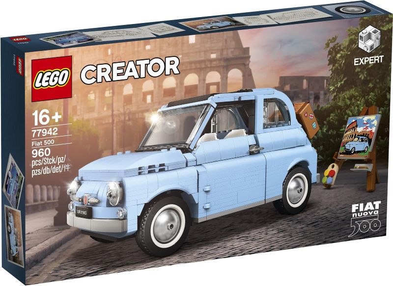Lego Creator Expert: Fiat 500 (Baby Blue Edition) 77942