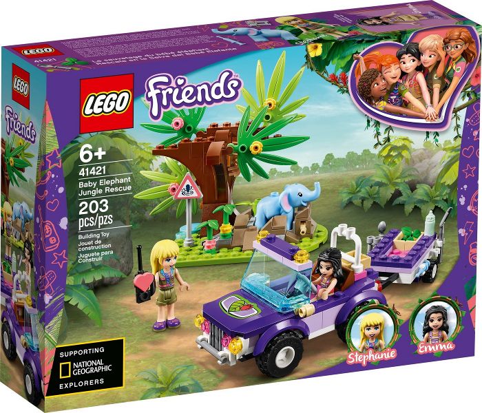 Lego Friends: Baby Elephant Jungle Rescue 41421