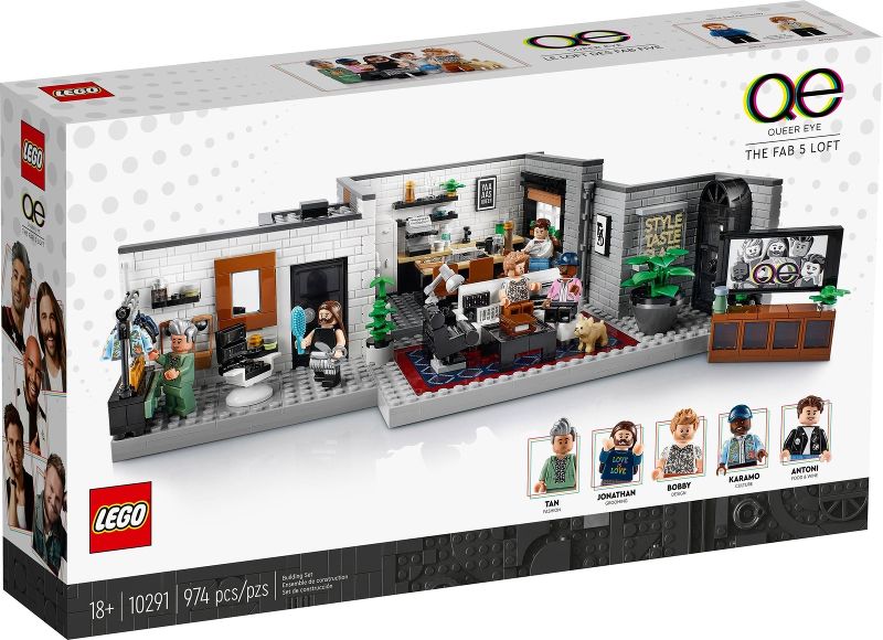Lego Expert: Queer Eye The Fab 5 Loft 10291