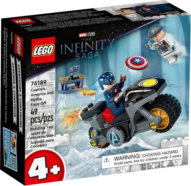 Lego Marvel Super Heroes: Captain America and Hydra Face-Off 76189