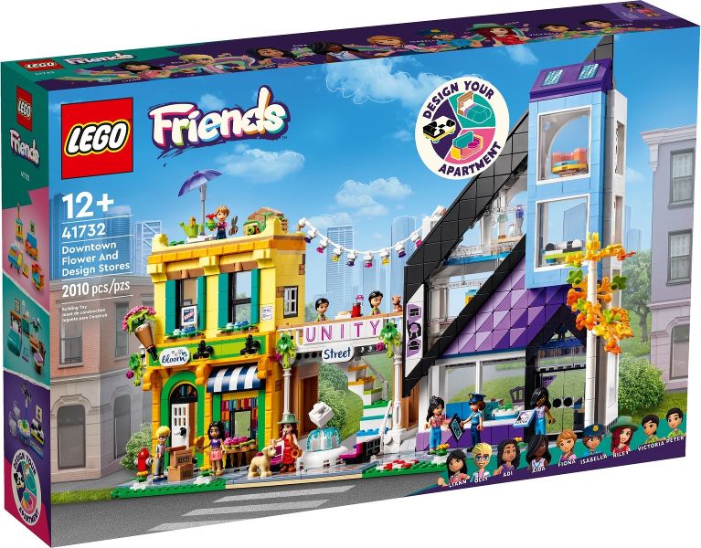 Lego Friends: Downtown Flower and Design Stores 41732