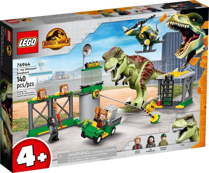 Lego Jurassic World: T. rex Dinosaur Breakout 76944