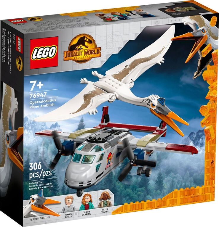 Lego Jurassic World: Quetzalcoatlus Plane Ambush 76947