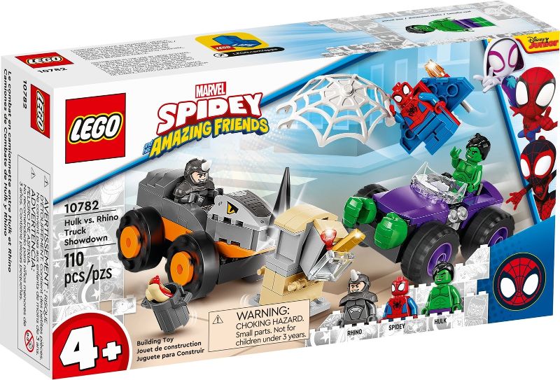 Lego Marvel Super Heroes: Hulk vs. Rhino Truck Showdown 10782