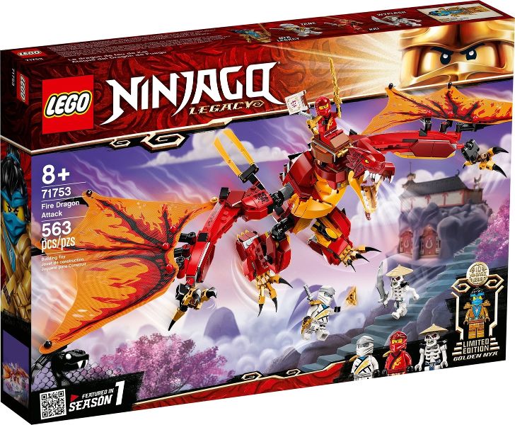 Lego Ninjago: Fire Dragon Attack 71753