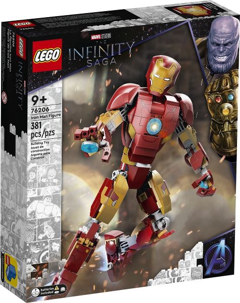 Lego Marvel Super Heroes: Iron Man Figure 76206