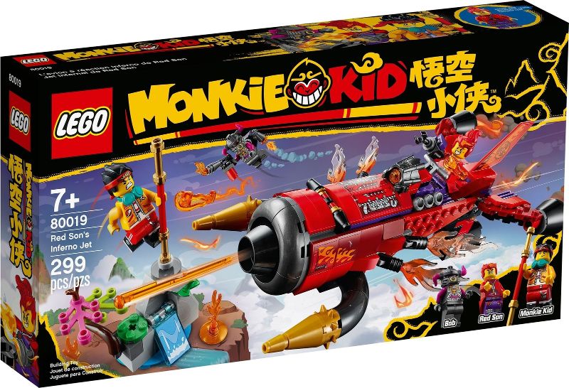 Lego Monkie Kid: Red Son's Inferno Jet 80019