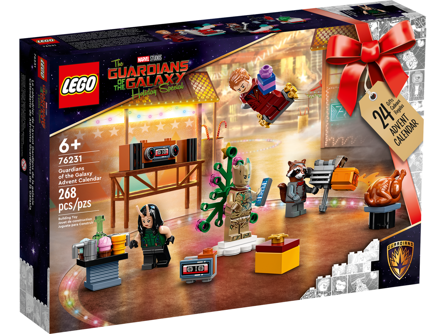 Lego Seasonal: Marvel Guardians of the Galaxy Advent Calendar 2022 76231