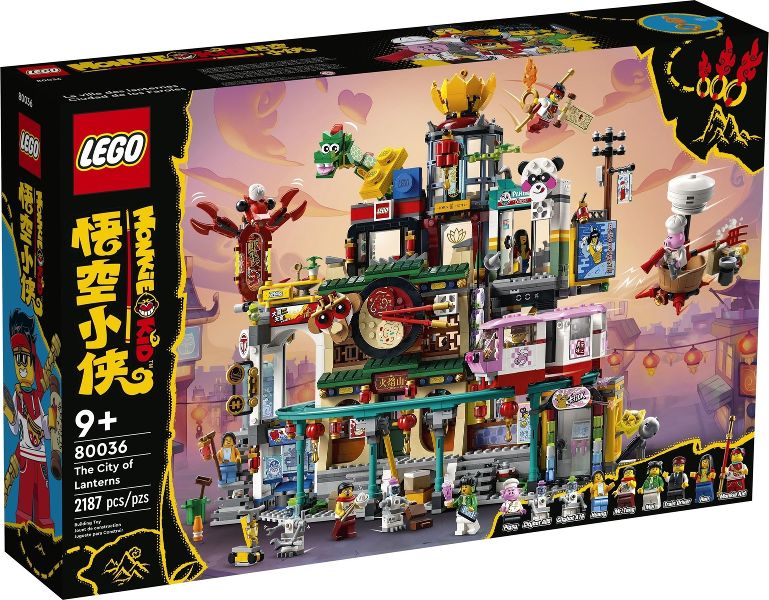 Lego Monkie Kid: The City of Lanterns 80036