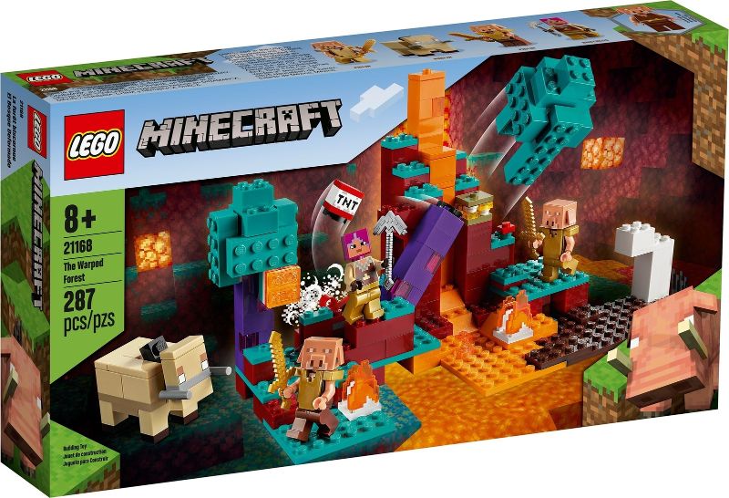 Lego Minecraft: The Warped Forest 21168
