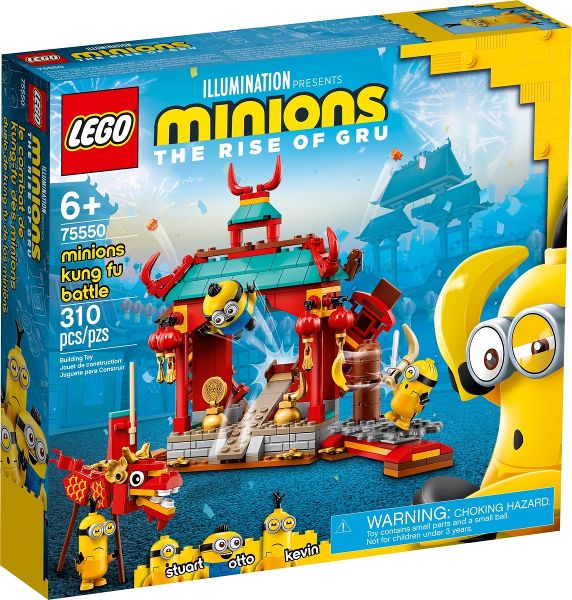 Lego Minions: Minions Kung Fu Battle 75550