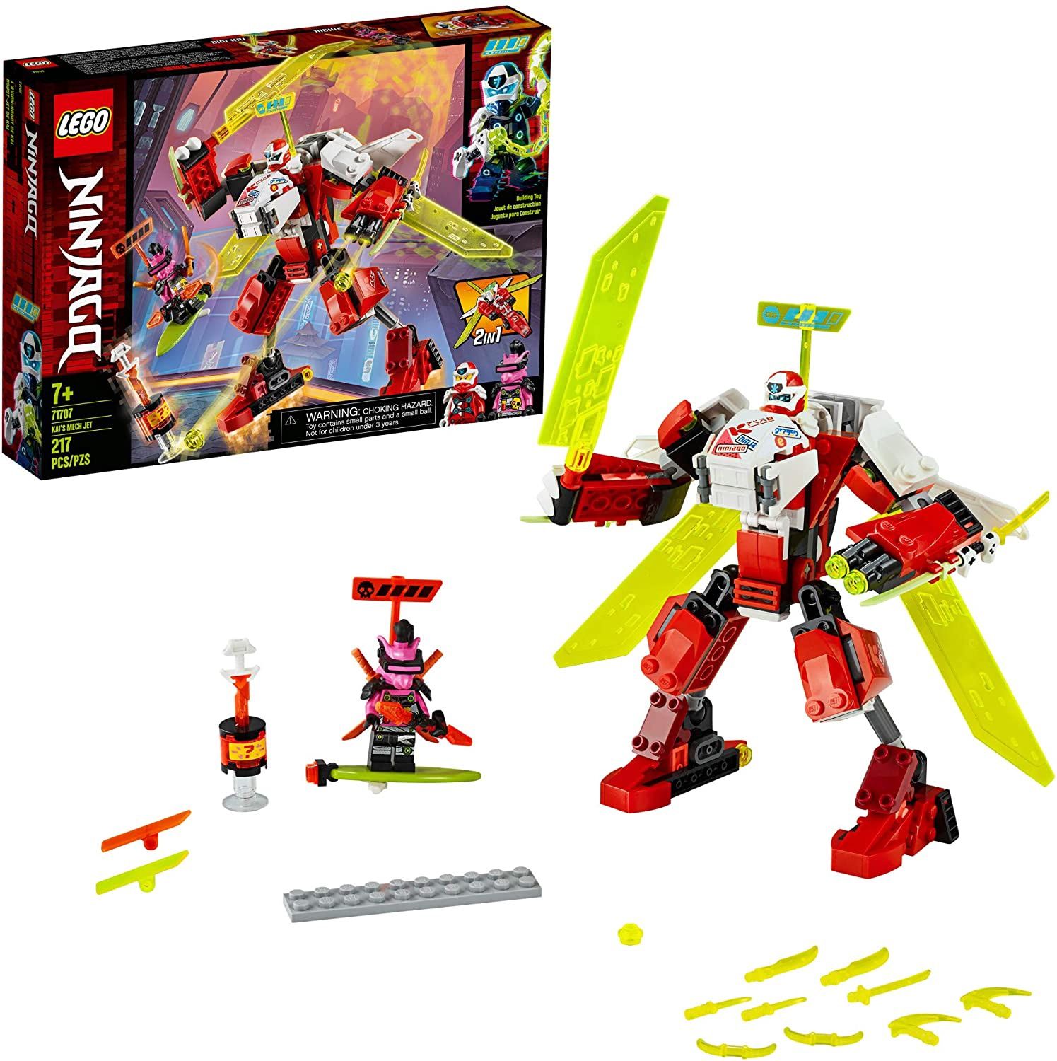Lego Ninjago: Kai's Mech Jet 71707