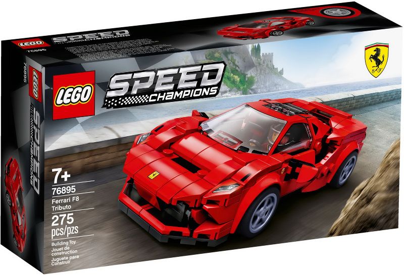 Lego Speed Champions: Ferrari F8 Tributo 76895 (Pre-Owned - Complete with box)