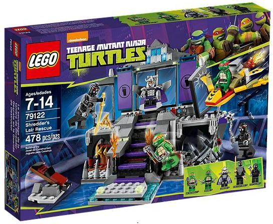 Lego Teenage Mutant Ninja Turtles: Shredder's Lair Rescue 79122