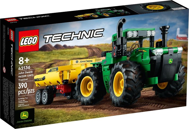 Lego Technic: John Deere 9620R 4WD Tractor 42136