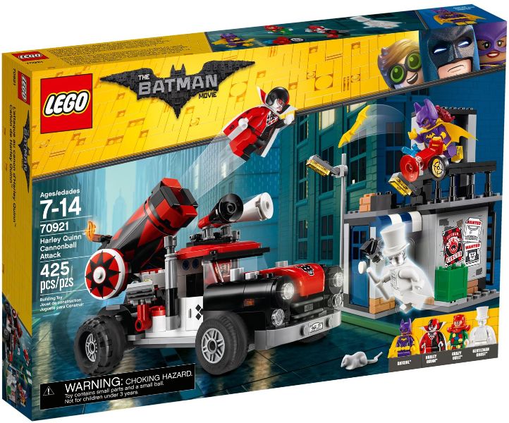 The Lego Batman Movie: Harley Quinn Cannonball Attack 70921