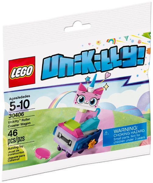 The Lego Movie 2: Unikitty Roller Coaster Wagon 30406