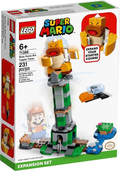 Lego Super Mario: Boss Sumo Bro Topple Tower - Expansion Set 71388