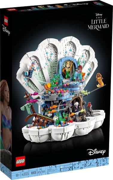 Lego Disney: The Little Mermaid Royal Clamshell 43225