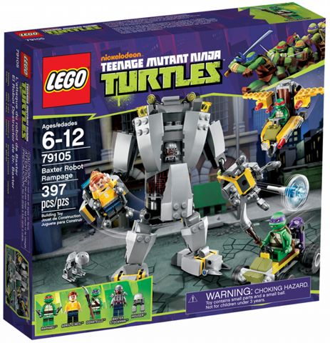 Lego Teenage Mutant Ninja Turtles: Baxter Robot Rampage 79105