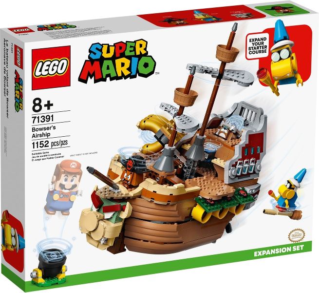Lego Super Mario: Bowser’s Airship - Expansion Set 71391