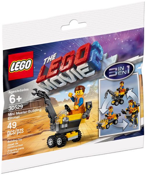 The Lego Movie 2: Mini Master Builder Emmet PolyBag 30529