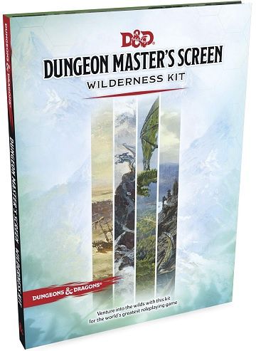 D&amp;D RPG Dungeon Master's Screen Wilderness Kit