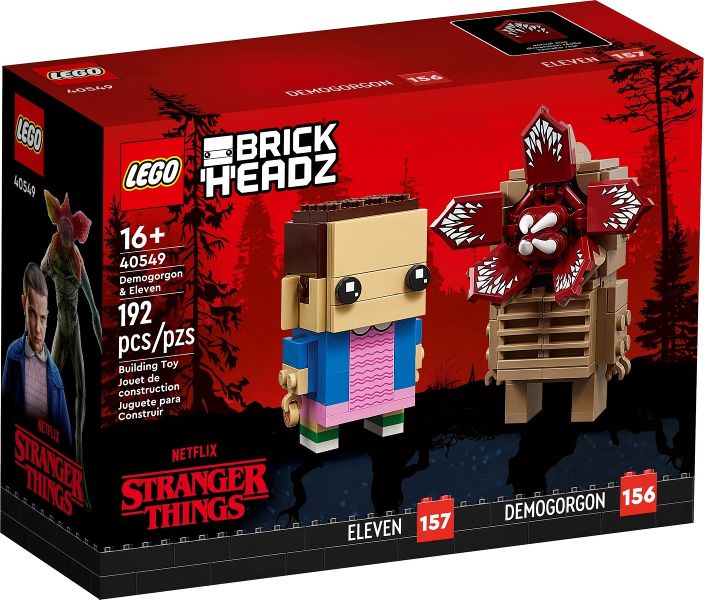 Lego Brickheadz: Demogorgon and Eleven 40549