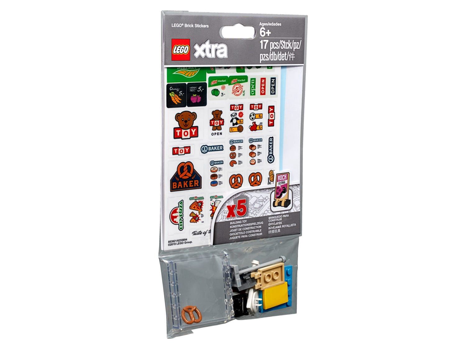 Lego Brand: Brick Stickers 853921