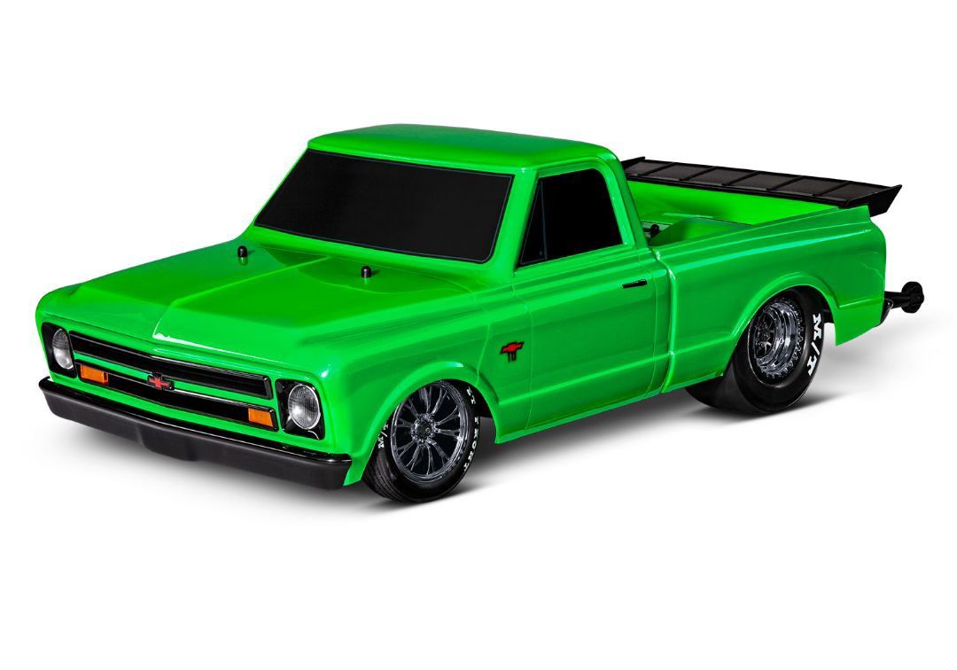 Traxxas 1/10 2WD Drag Truck RTR Drag Slash Chevrolet C10 - Green Machine TRA94076-4GREEN