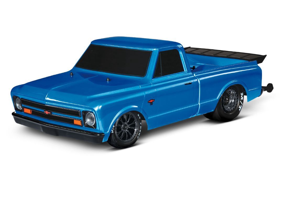 Traxxas 1/10 2WD Drag Truck RTR Drag Slash Chevrolet C10 - Brilliant Blue TRA94076-4BLUE