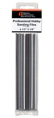Alpha Abrasives Professional Hobby Sanding Files ALP305