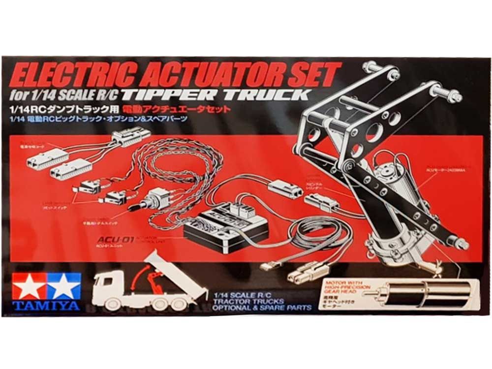 Tamiya 1/14 RC Electric Actuator Set Scale Tipper Truck - TAM56545