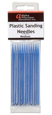 Alpha Abrasives Plastic Sanding Needle Medium ALP402