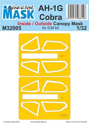 Special Hobby AH-1G Cobra Inside/Outside MASK 1/32 M32005