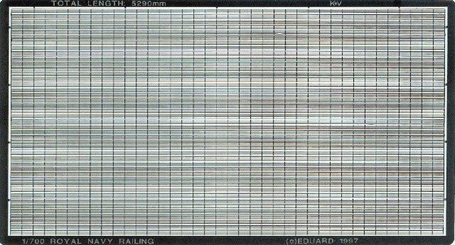 Eduard Royal Navy Ship Railings 1/700 #99009