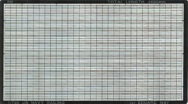 Eduard US Navy Ship Railings 1/700 #99005