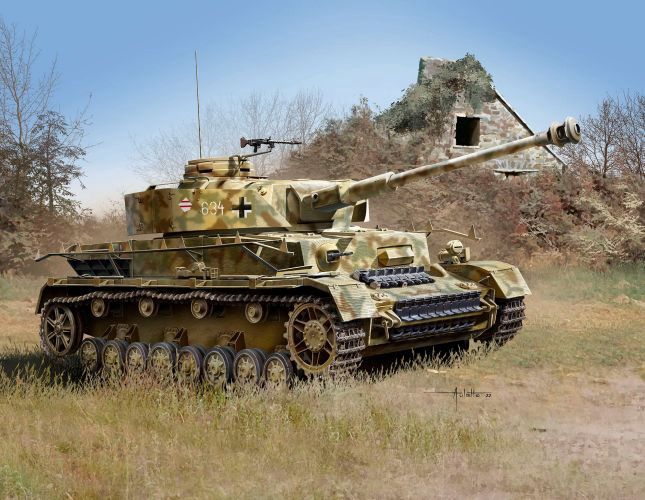 Panzer IV Ausf. H (Late) 1/35 #13528 by Academy