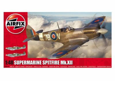 Supermarine Spitfire MK.XII 1/48 #05117A by Airfix