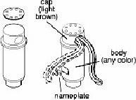 1/24-1/25 Magnet Black Wire