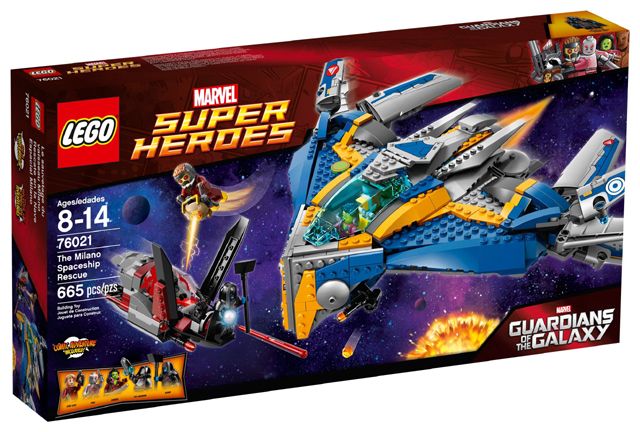 Lego Marvel Super Heroes: The Milano Spaceship Rescue 76021