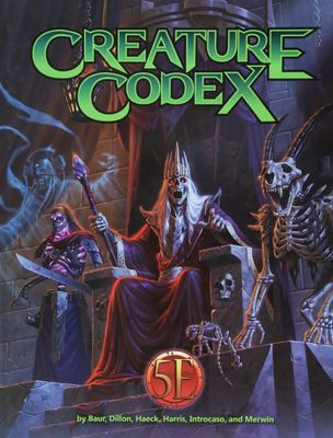 D&amp;D Creature Codex 5th Edition