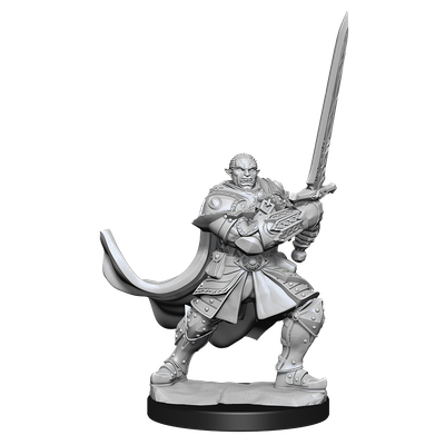 D&amp;D Unpainted Mini - Male Half-Orc Male 90307