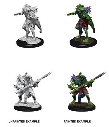 D&amp;D Unpainted Mini - Sahuagin 90073
