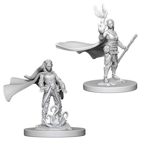 D&amp;D Unpainted Mini - Elf Female Druid 72642