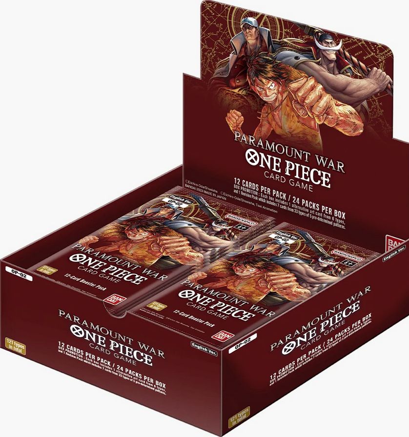 One Piece CG Paramount War Booster (EA)