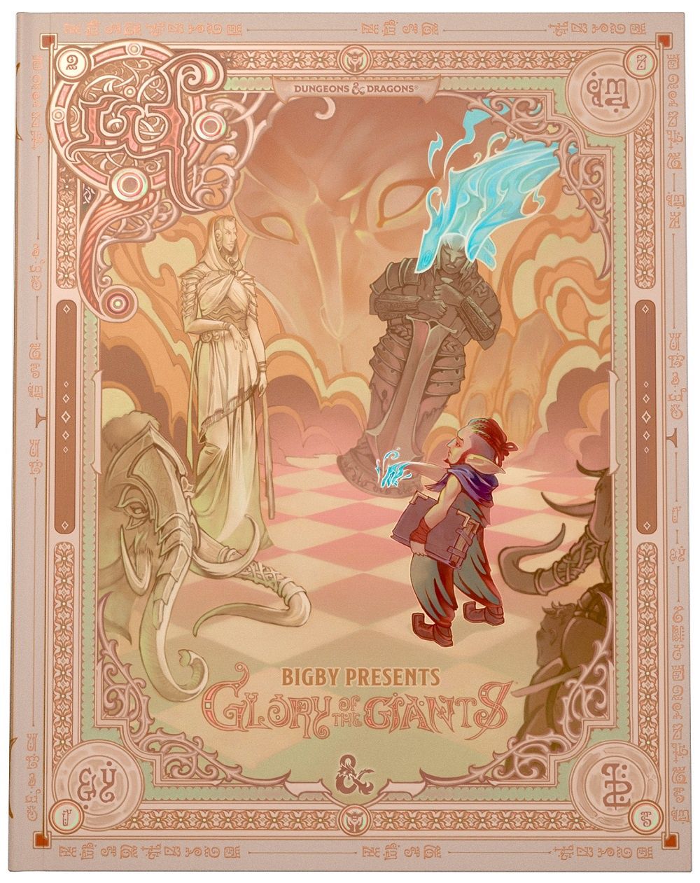 D&amp;D RPG Bigby Presents Glory Of Giants Alternative Cover Hardcover