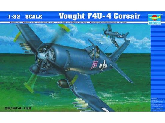 US Vought F4U-4 Corsair 1/48 #02222 by Trumpeter