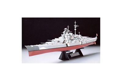 Bismarck German Battleship 1/350 Model Ship Kit #78013 by Tamiya