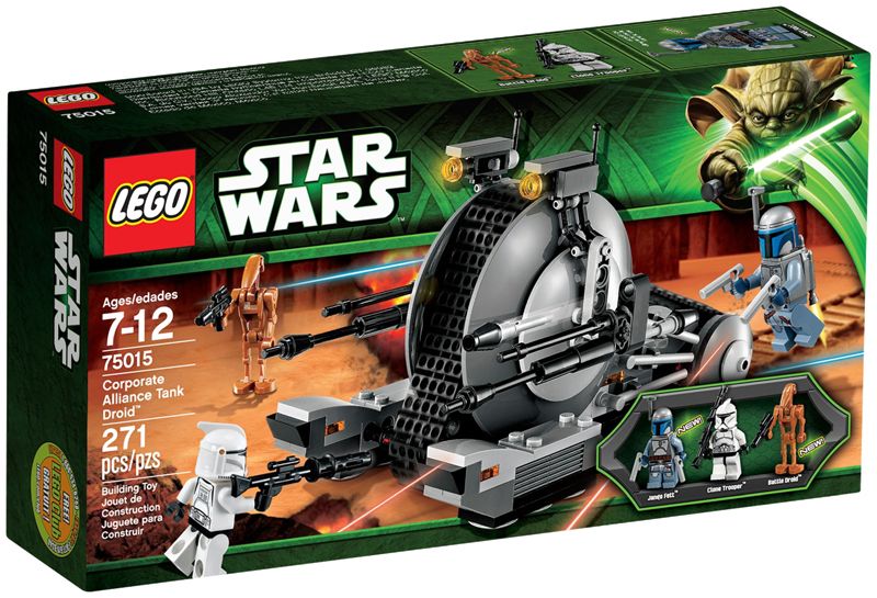 Lego Star Wars: Corporate Alliance Tank Droid 75015